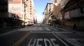 Driving Plates Los Angeles Downtown Morning CAM1 Front 04 Broadway North at 5th HD Footage