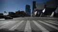 Driving Plates Los Angeles Downtown Morning CAM1 Front 08 Grand Ave South HD Footage