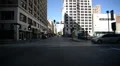 Driving Plates Los Angeles Downtown Morning CAM1 Front 23 8th St W at Broadway HD Footage
