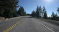 Driving Plates Mountains Canyon CAM1 Front 13 Forest California HD Footage