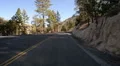 Driving Plates Mountains Canyon CAM1 Front 14 Forest California HD Footage
