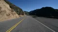Driving Plates Mountains Canyon CAM1 Front 21 Forest California HD Footage