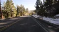 Driving Plates Mountains Snow CAM1 Front 09 Forest California HD Footage
