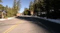 Driving Plates Mountains Snow CAM1 Front 11 Forest California HD Footage
