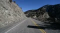 Driving Plates Mountains Snow CAM2 Rear 17 Forest California HD Footage