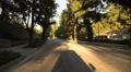 Driving Plates Multi Angle Beverly Hills 01 CAM2 Rear Residential 60fps HD Footage