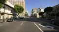 Driving Plates Multi Angle Hollywood 03 CAM2 Rear Hollywood Blvd W at Cahuenga HD Footage