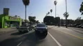 Driving Plates Multi Angle Hollywood 16 CAM2 Rear Highland Ave N at Hollywood HD Footage