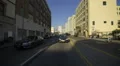 Driving Plates Multi Angle LA Downtown 04 CAM2 Rear Flower District Slums 60fps HD Footage