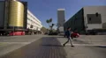 Driving Plates Multi Angle LA Wilshire Blvd 02 CAM1 Front Miracle Mile East boud HD Footage