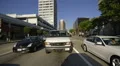 Driving Plates Multi Angle Los Angeles Little Tokyo 03 CAM2 Rear San Pedro HD Footage
