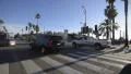 Driving Plates Multi Angle Santa Monica 02 CAM3 3/4 L Beach Resort 60fps HD Footage