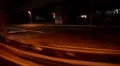 Driving Plates Night S01C03 CAM5 Three Quarter L View Train Station or Freeway HD Footage