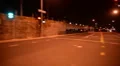 Driving Plates Night S01C05 CAM4 R View Train Tracks 60sec HD Footage