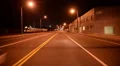 Driving Plates Night S01C06 CAM1 Front View 02 Train Tracks 60sec HD Footage