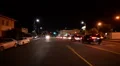 Driving Plates Night S02C01 CAM2 Back View 01 Los Angeles Fairfax Ave 60sec HD Footage