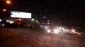 Driving Plates Night S02C04 CAM2 Back View Los Angeles Fairfax and La Cienega HD Footage