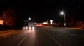 Driving Plates Night S02C05 CAM2 Back View Los Angeles Fairfax and La Cienega HD Footage