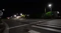 Driving Plates Night S03C01 CAM2 Back View Warehouses in Downtown 60sec HD Footage
