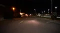 Driving Plates Night S03C02 CAM1 Front View Warehouses in Downtown 60sec HD Footage