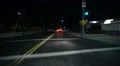 Driving Plates Night S04C01 CAM1 Front View 03 Residential Area 60sec HD Footage