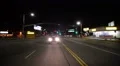 Driving Plates Night S05C02 CAM2 Back View Venice and La Cienega Blvd LA HD Footage