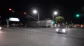 Driving Plates Night S05C03 CAM2 Back View Venice Blvd LA HD Footage