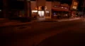 Driving Plates Night S06C04 CAM6 Three Quarter R View Downtown HD Footage