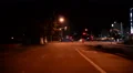 Driving Plates Night S06C06 CAM2 Back View 02 Downtown HD Footage