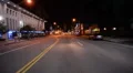 Driving Plates Night S06C07 CAM1 Front View Downtown HD Footage