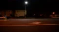 Driving Plates Night S07C01 CAM3 L View Suburb USA HD Footage