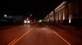 Driving Plates Night S08C01 CAM1 Front View Government Building HD Footage