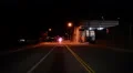 Driving Plates Night S11C02 CAM2 Back View Police Car Chase LAPD USA HD Footage