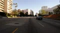 Driving Plates Westwood CAM1 Front 12 Suburbs Wilshire Blvd E Morning HD Footage