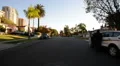 Driving Plates Westwood CAM1 Front 13 Residential Morning HD Footage