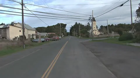 Driving POV - Caspar CA Stock-Footage 10772572