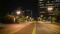 Driving POV LA Downtown 17 Night USA HD Footage
