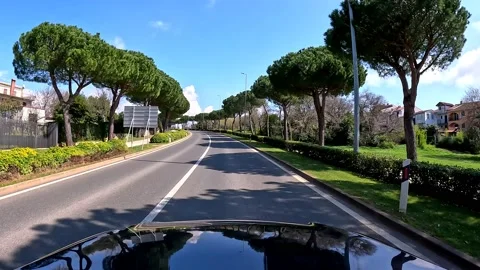 Driving POV shot Видео 237471830