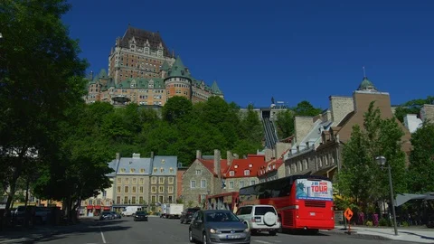 Driving in Quebec City Stock-Footage 99889928