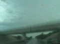 Driving in the rain - fast time lapse Видео