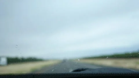 Driving In The Rain Stock Footage 50430191