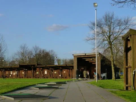 Driving Range 01 Stock Photos