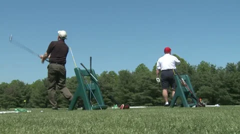 Driving range (1 of 4) Stock Footage 10688497