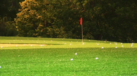 Driving Range Stock Footage 156804