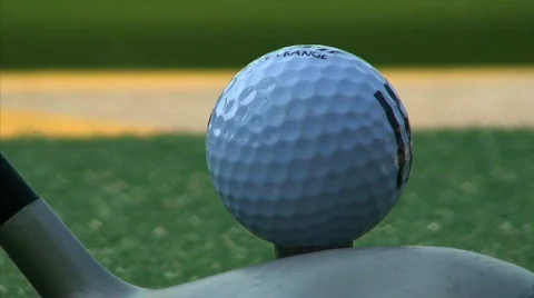 Driving Range Stock Footage 156824