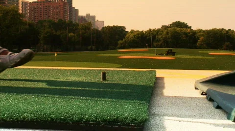 Driving Range Stock Footage 156839