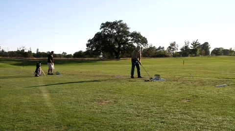 Driving Range Stock Footage 846508