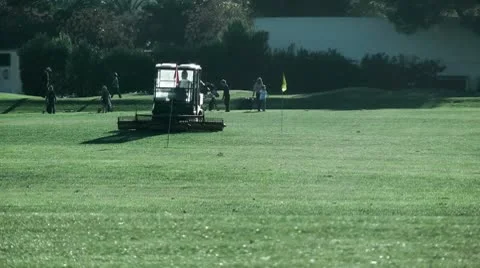 Driving Range Stock Footage 10605008