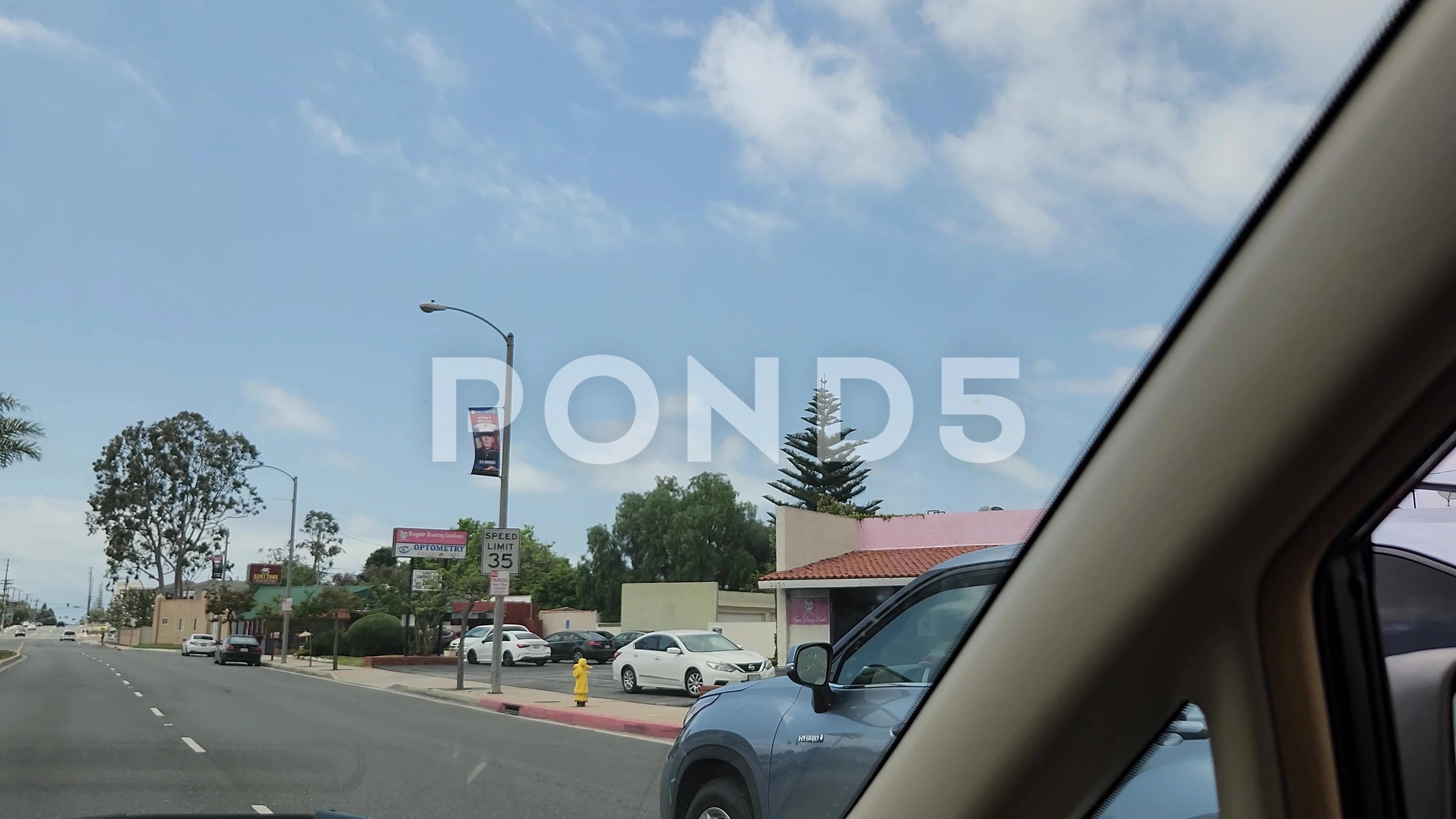 Driving IHOP Restaurant Los Angeles Cali, Stock Video