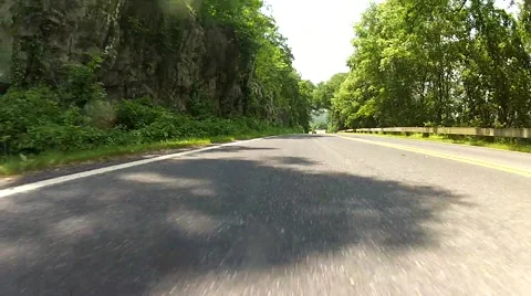 Driving reverse Vídeos de archivo 52298974